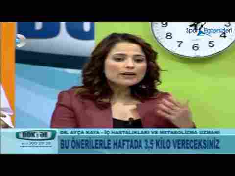 10 Günde 5 Kilo Zayıflatan Ayça Kaya Diyet Listesi