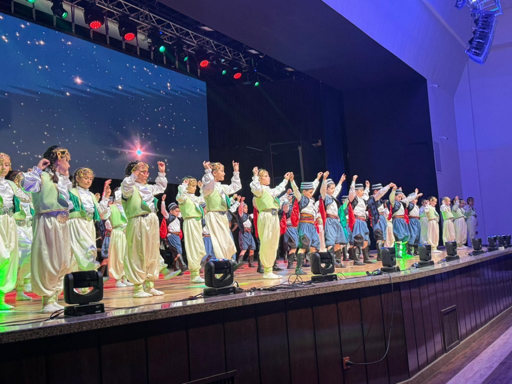 Ankaralı miniklerin Anadolu Nefesi gösterisi büyük alkış aldı